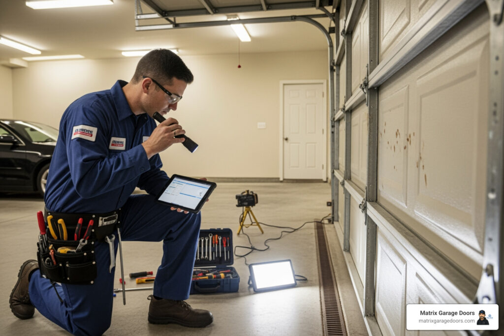 professional garage door service