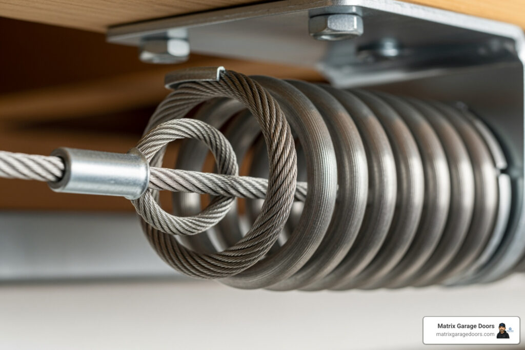 spring cable garage door