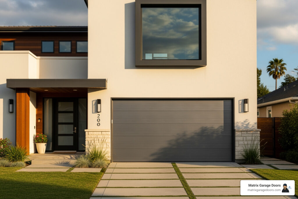 steel garage door installation