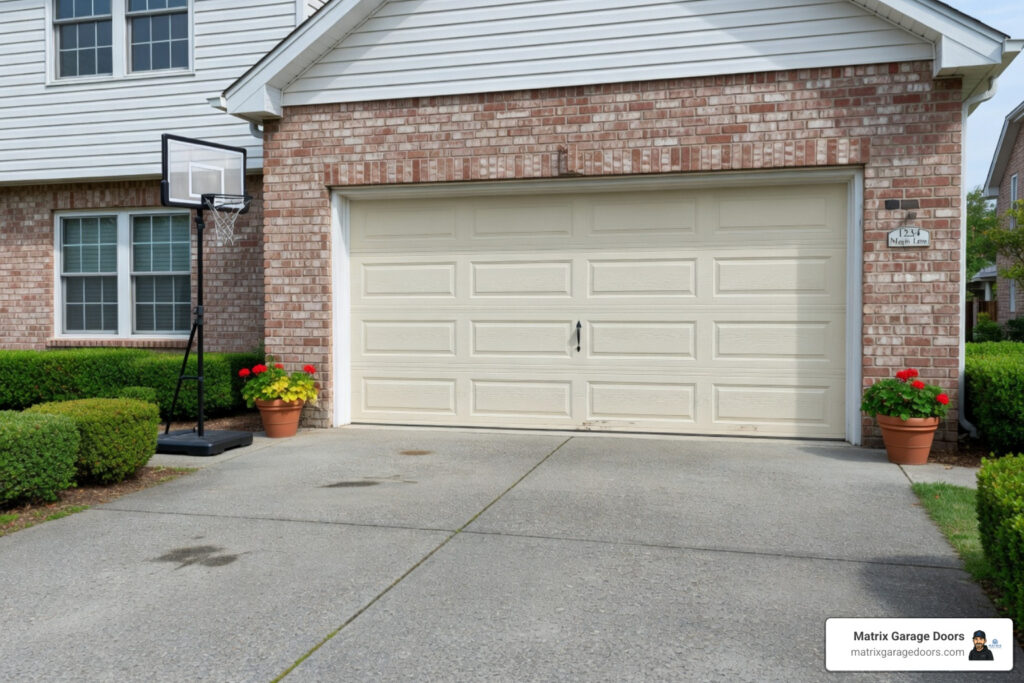 garage door extension spring replacement size