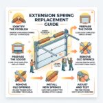 Extension spring replacement