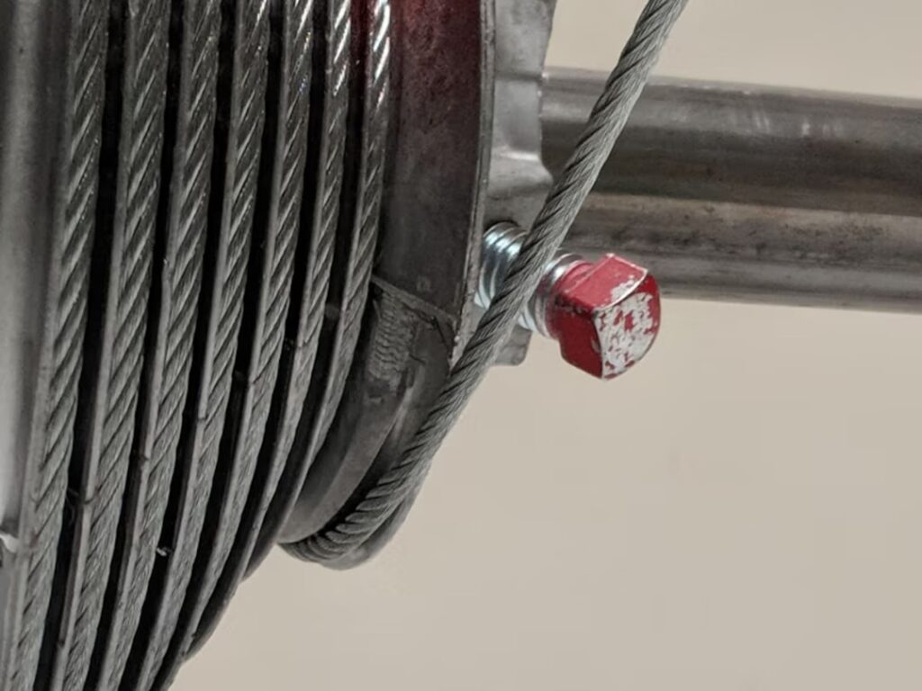 repair garage door pulley cables