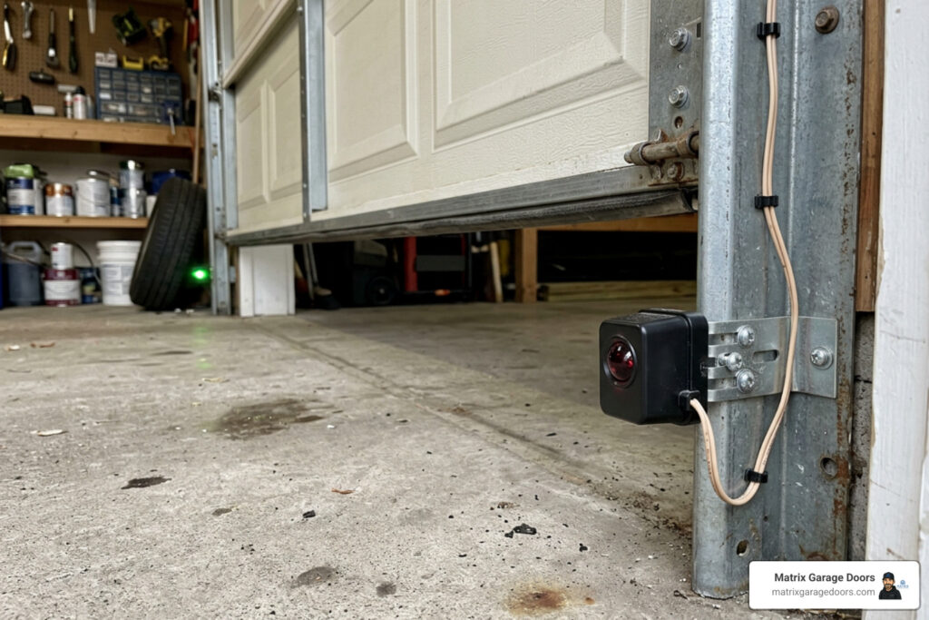 garage door safety sensors