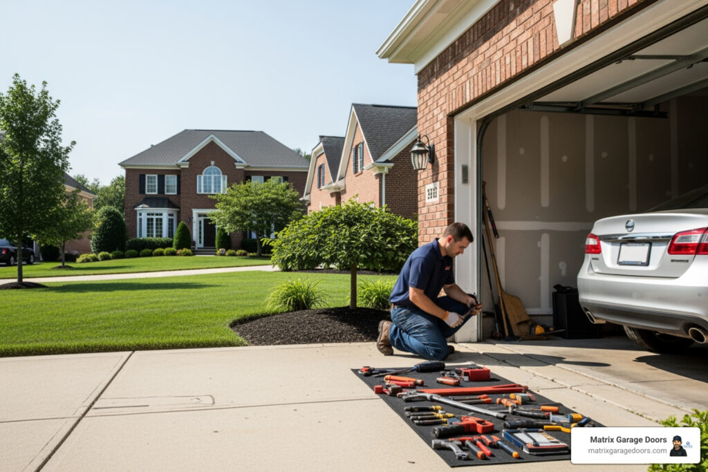 Upper Arlington garage door repair