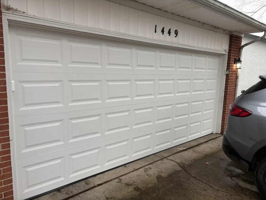 Noisy garage door fix