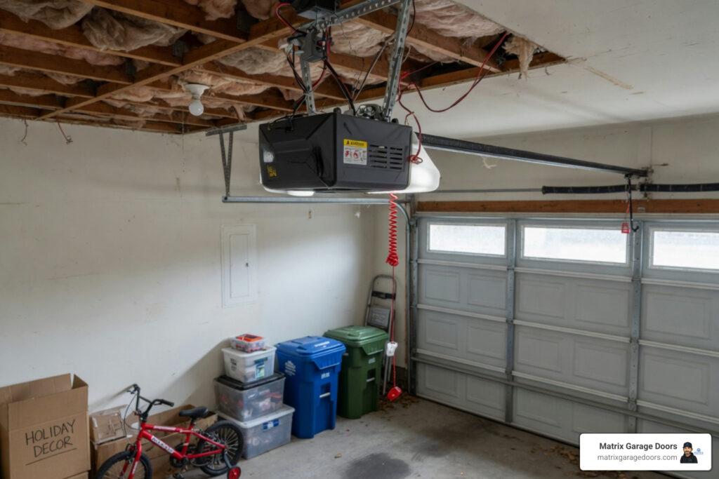 garage door opener installation price